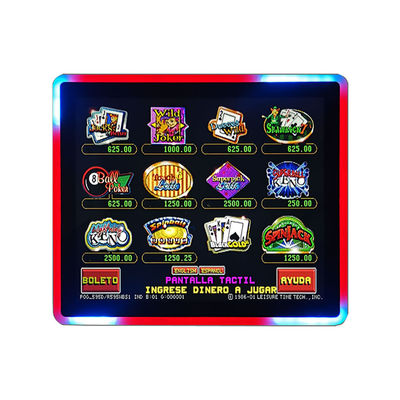 19 Monitor de ecrã sensível ao toque capacitivo Luzes LED Anel Para POG/WMS Monitor de jogos