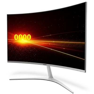 Single-touch multitouch opcional Curved Gaming Screen 1000 1 Relação de Contraste para Série de jogos