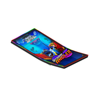 Display de tela sensível ao toque curvado com tempo de resposta rápido de 1 ms