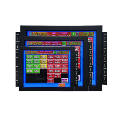 Monitor de jogos com tela sensível ao toque de infravermelho de 19 polegadas compatível com o protocolo 3M/ELOs