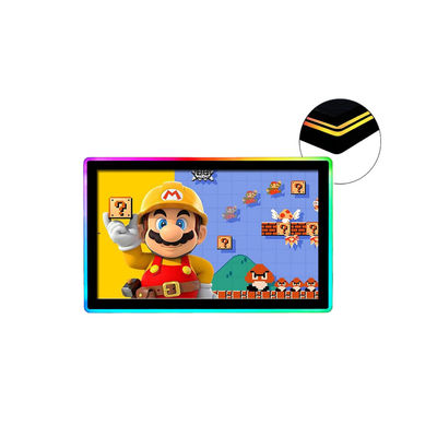 21.5' PCAP Touch Screen Gaming Monitor Barra LED lateral Compatível com o Protocolo 3M/ELO Microtouch