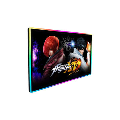21.5' PCAP Touch Screen Gaming Monitor Barra LED lateral Compatível com o Protocolo 3M/ELO Microtouch