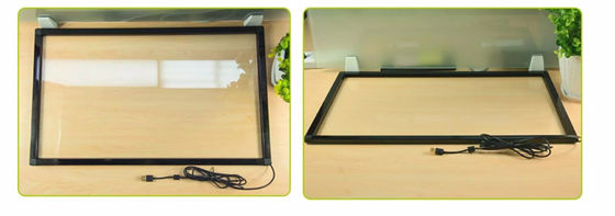 27 polegadas PCAP Ir Touch Screen Frame Preto Com Controlador 3M Microtouch