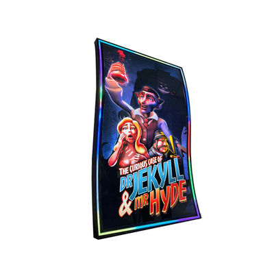55 polegadas PCAP 3M/ELO Curved Touch Screen Protocol Monitor para tela de jogos vertical