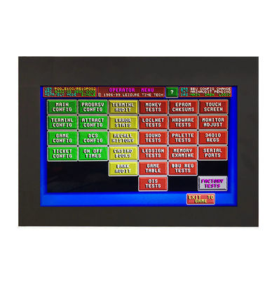 Monitor de toque IR de 22 polegadas com molduras 3M Touch para WMS / POG / ASR Gaming