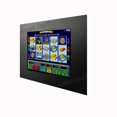 Monitor de toque IR de 22 polegadas com molduras 3M Touch para WMS / POG / ASR Gaming