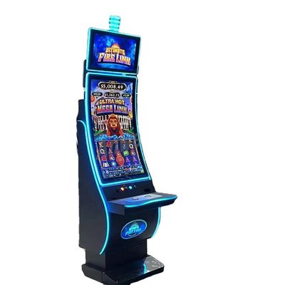 110V/220V Metal Cabinet Slot Machine 43 polegadas Curved Gaming Touch Monitor