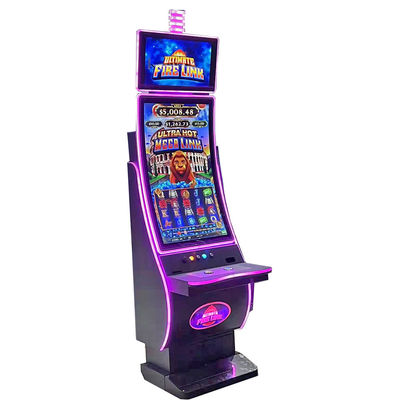 110V/220V Metal Cabinet Slot Machine 43 polegadas Curved Gaming Touch Monitor