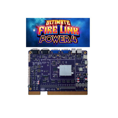 HET Skill Game Arcade Ultimate Fire Link Power4 Pcb Tabuleiro de jogos