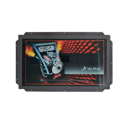 Monitores de tela sensível ao toque de infravermelho de 55 polegadas para jogos interativos com entradas VGA/DVI/HD-MI