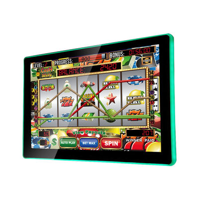 VESA Montagem capacitiva touch screen monitor 23,8 polegadas com lateral LED Bezel