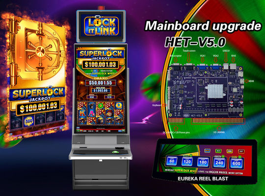 Jogo de Habilidades Multipla Jogo Super Lock 5in1 Para Máquina Gameroom