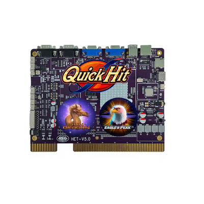 Skill Game Board Multiple Games Quick Hit 2in1 Para Máquina de Arcade