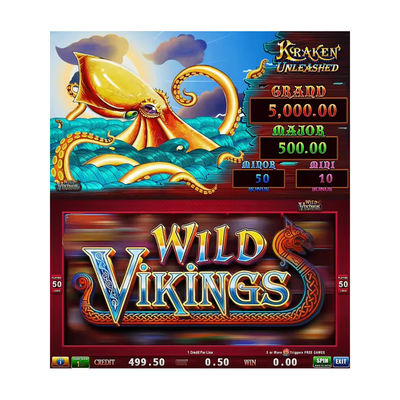 Skill Game Board Multiple Games Kraken Desligado 2 em 1 Para Máquina de Jogo