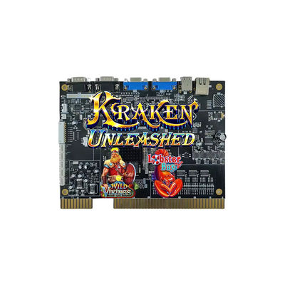 Skill Game Board Multiple Games Kraken Desligado 2 em 1 Para Máquina de Jogo