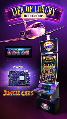 Skill Game PCB Board Multiple Games Life Of Luxury Hot Diamond 2in1 Para Sala de Jogos