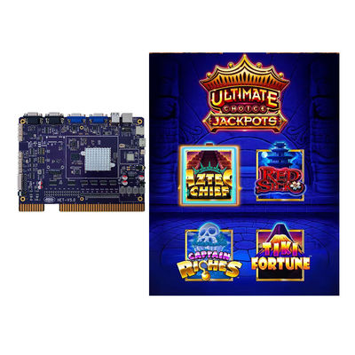 Skill Game Board Multiple Games Ultimate Choice 4in1 Para Máquina de Jogos