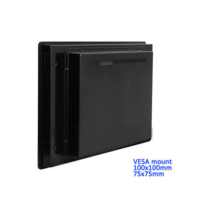 Monitor de toque industrial incorporado PCAP 19 polegadas com fivela com HD-MI VGA USB Interface LCD 1280 * 1024