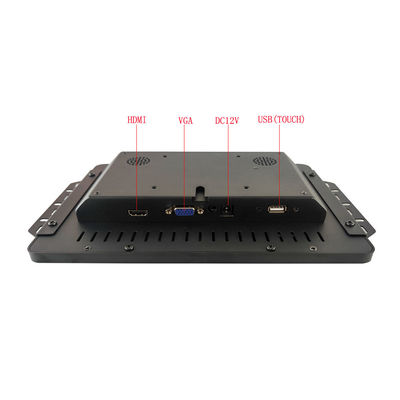 Toque Geral 10,1 polegadas Open Frame LCD Industrial Touch Monitor Com Plano puro