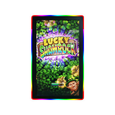 WMS/POG/Firelink Game Infrarrojo touch screen monitor de 32 polegadas com luz lateral LED