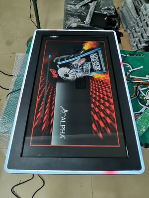 WMS/POG/Firelink Game Infrarrojo touch screen monitor de 32 polegadas com luz lateral LED