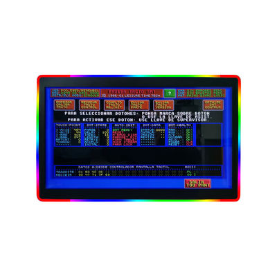 43 polegadas WMS / POG / Firelink Game Infravermelho touch screen monitor com luz lateral LED