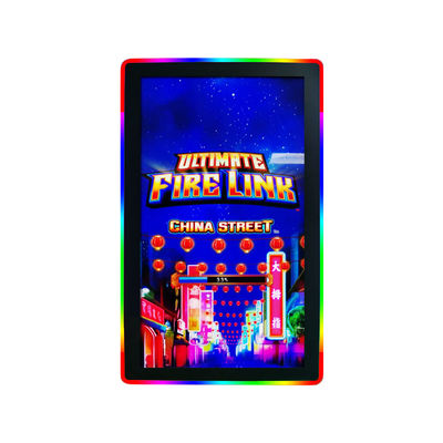 WMS/POG/Firelink Game Infrarrojo touch screen monitor de 32 polegadas com luz lateral LED