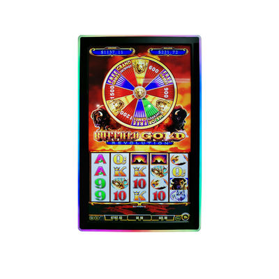 43 polegadas WMS / POG / Firelink Game Infravermelho touch screen monitor com luz lateral LED