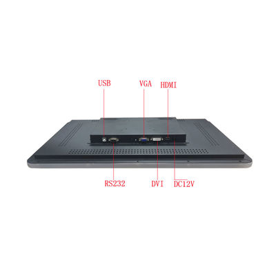 21.5 Inch LED Light Multi Touch Capacitive touchscreen com USB RS232 Compatível com 3M para máquina de jogos