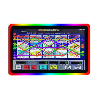 21.5 Inch LED Light Multi Touch Capacitive touchscreen com USB RS232 Compatível com 3M para máquina de jogos