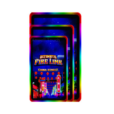 32 polegadas capacitivo touch screen monitor lado luz LED Para POG WMS FOX jogos firelink