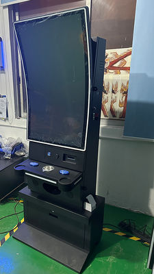 PCPA Touch Curved Slot Machine Base Cabinet Skill Gaming Touch Monitor Metal 43 polegadas