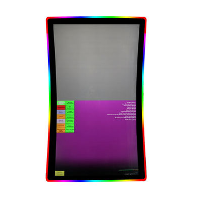 Ângulo de visão de 43 178° PCAP PCAP Curva de tela sensível ao toque com tempo de resposta de 1 ms