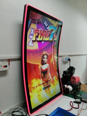 Monitor de toque único ou multitouch de 49 polegadas Capacitivo C Curvo Monitor Touchscreen Monitor de jogos Estilo acrílico
