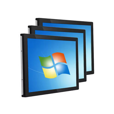 17" 4:3 Relação de tela Exterior IP65 1000 Nits Tela táctil à prova d'água Display PCAP Tela táctil monitores