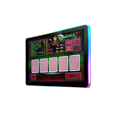 21.5 Inch LED Light Multi Touch Capacitive touchscreen com USB RS232 Compatível com 3M para máquina de jogos
