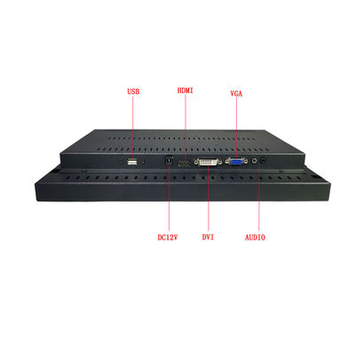 15 polegadas Resistivo / capacitivo Embedded touch screen monitor 1024 * 768