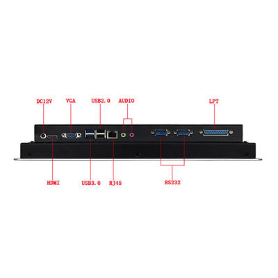 17 polegadas 1280 x 1024 Industrial capacitive touch screen tudo em um com Windows OS
