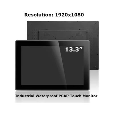 1920*1080 Open Frame Touch Screen Monitor 13 16:9 Relação 13,3" IPS LCD Panel Monitor de computador