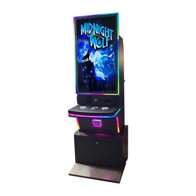 43 polegadas Metal Skill Gabinete de jogos máquina caça-níqueis com capacitivo touch monitor Para jogos Firelink / relâmpago