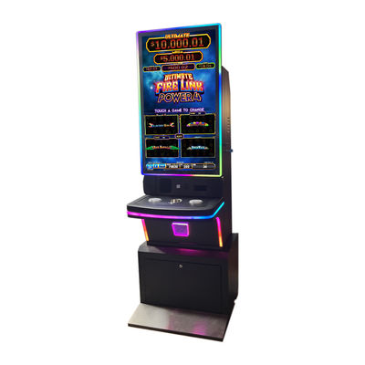 43 polegadas Metal Skill Gabinete de jogos máquina caça-níqueis com capacitivo touch monitor Para jogos Firelink / relâmpago