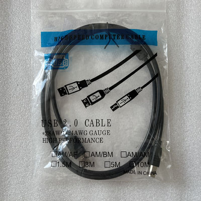 Toque USB 2.0 cabo de alto desempenho 1.5M para conexão impressora / toque