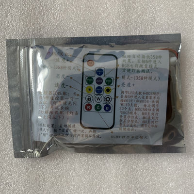 358styles Controle remoto Luzes LED RGB para jogos RF sem fio