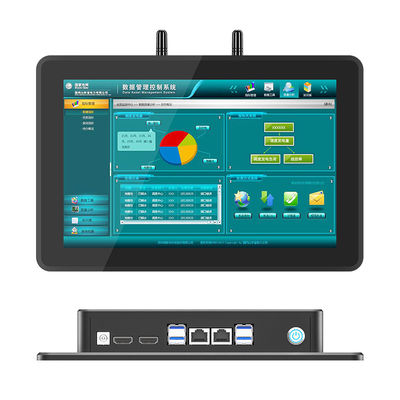10.1 polegadas 1920 * 1200 All In One Industrial Touch Screen PC preto para Windows e Linux