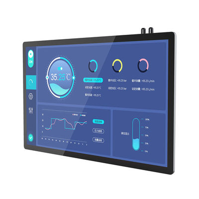 1920×1080 FHD All In One Pc Touch Screen 21,5" Impermeável Empresarial Industrial Usado Mural Montado