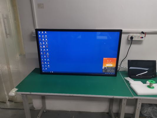55 polegadas Ultra Responsive 5ms Infrared Game Machine Monitor Touchscreen Com perfeita precisão de 10 pontos