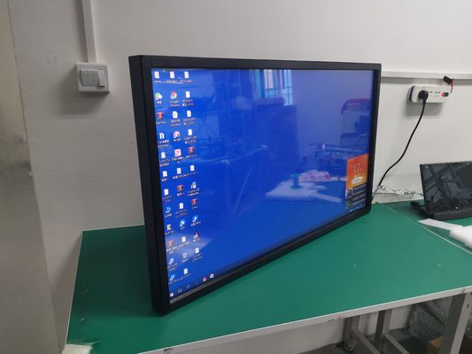 55 polegadas Ultra Responsive 5ms Infrared Game Machine Monitor Touchscreen Com perfeita precisão de 10 pontos